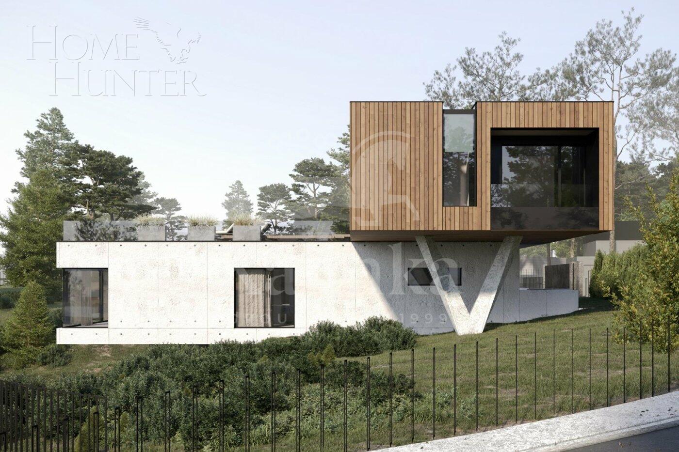 2-этажный коттедж 528.2 м² без отделки