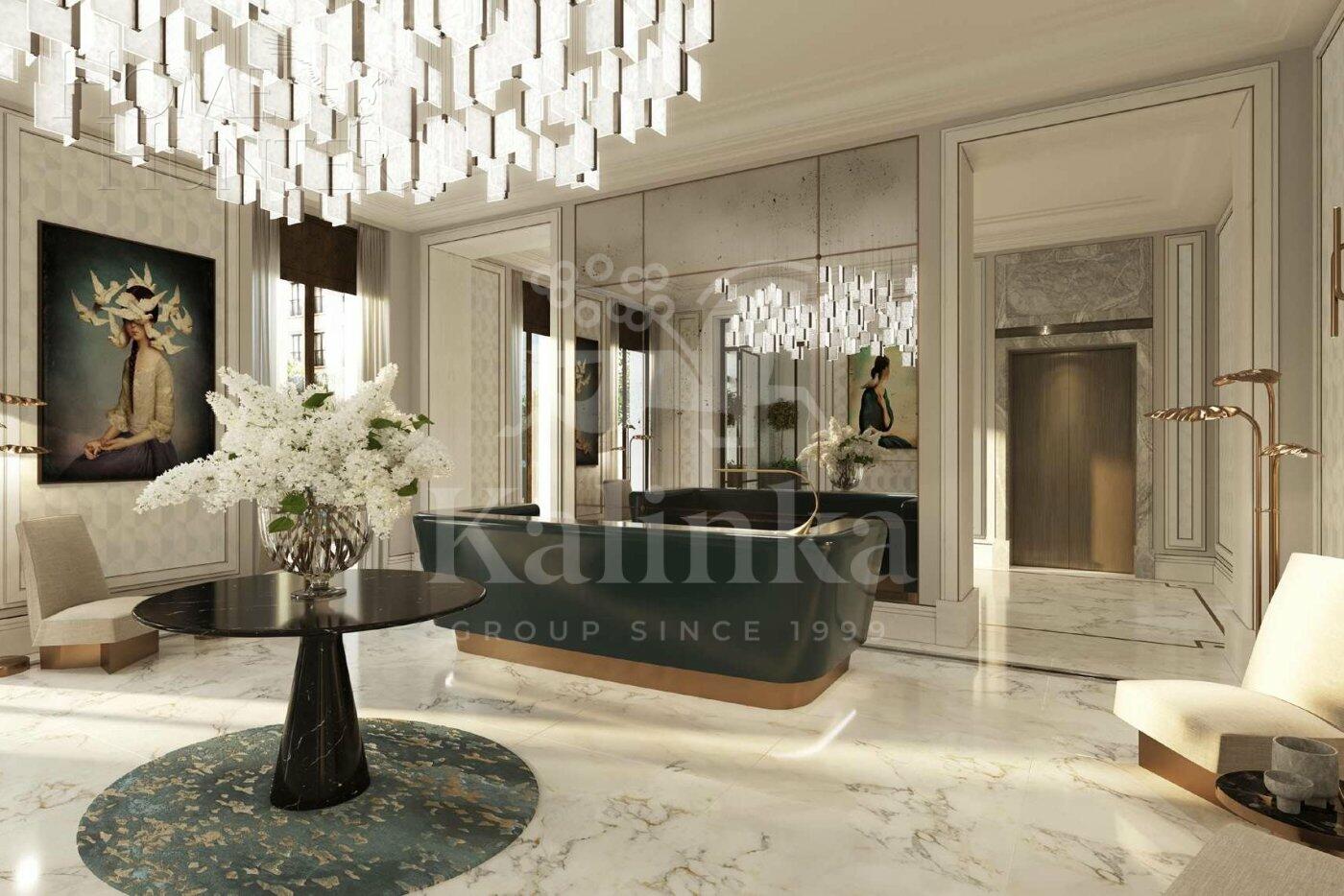 2-УРОВНЕВЫЙ ПЕНТХАУС БЕЗ ОТДЕЛКИ 251.8 М² НА 4 ЭТАЖЕ