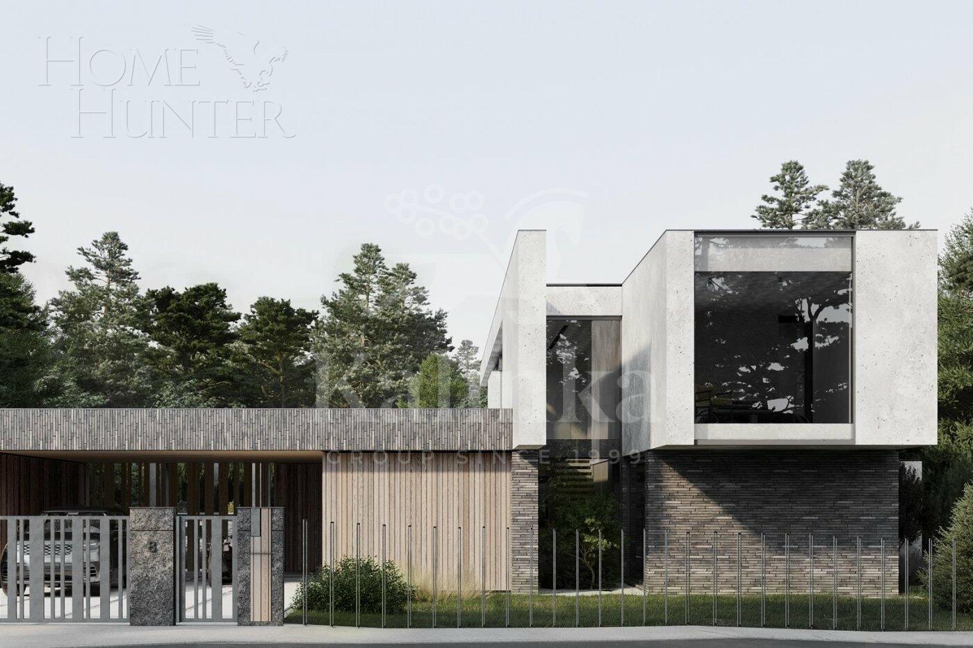 2-этажный коттедж 411 м² без отделки