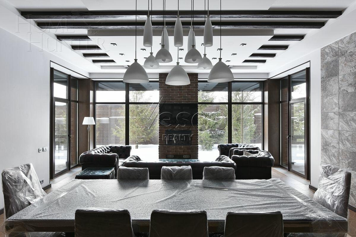 2-этажный коттедж 450 м² с отделкой