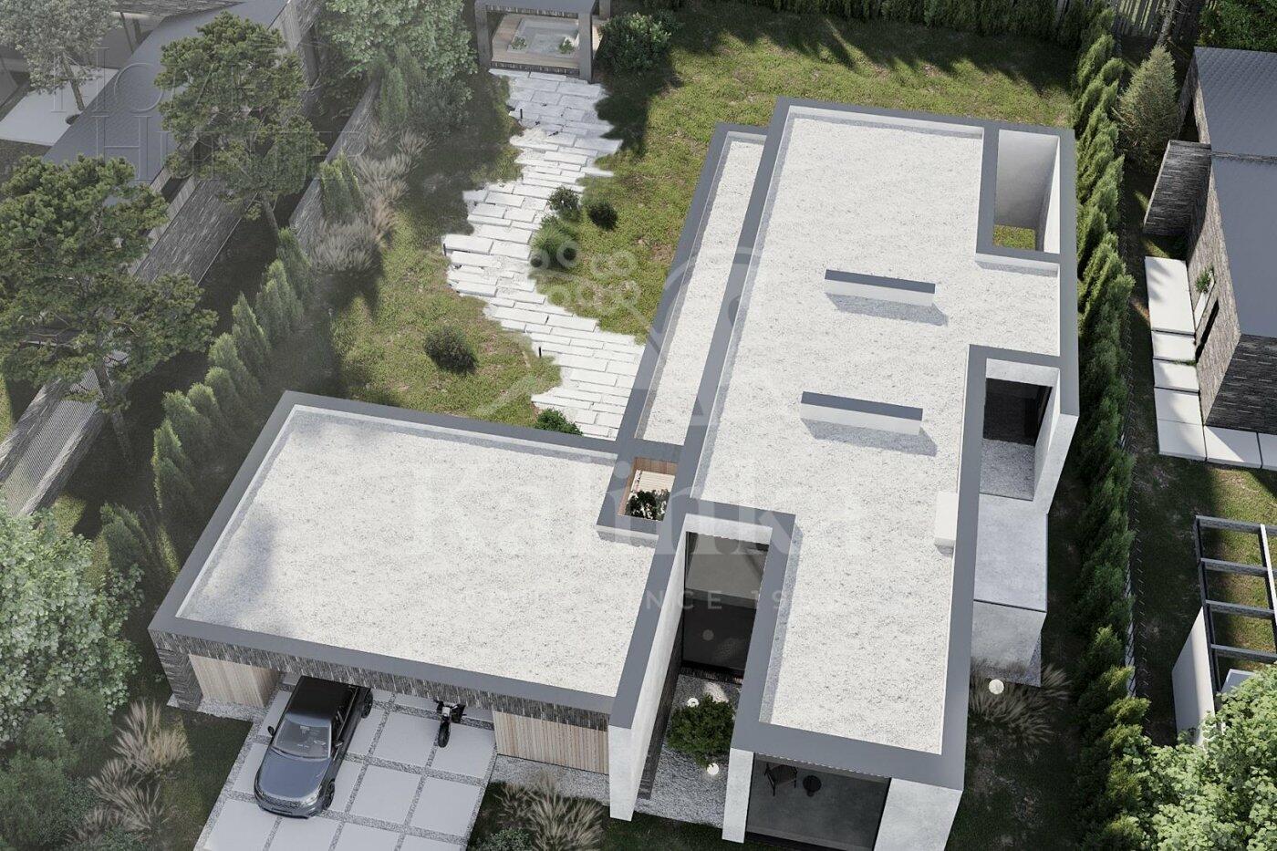 2-этажный коттедж 411 м² без отделки