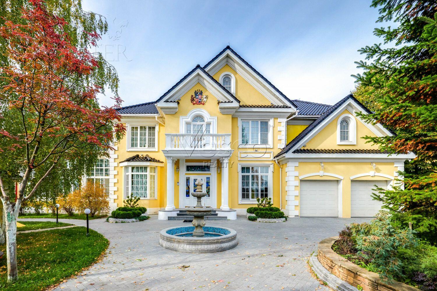 2-этажный коттедж 800 м² с отделкой