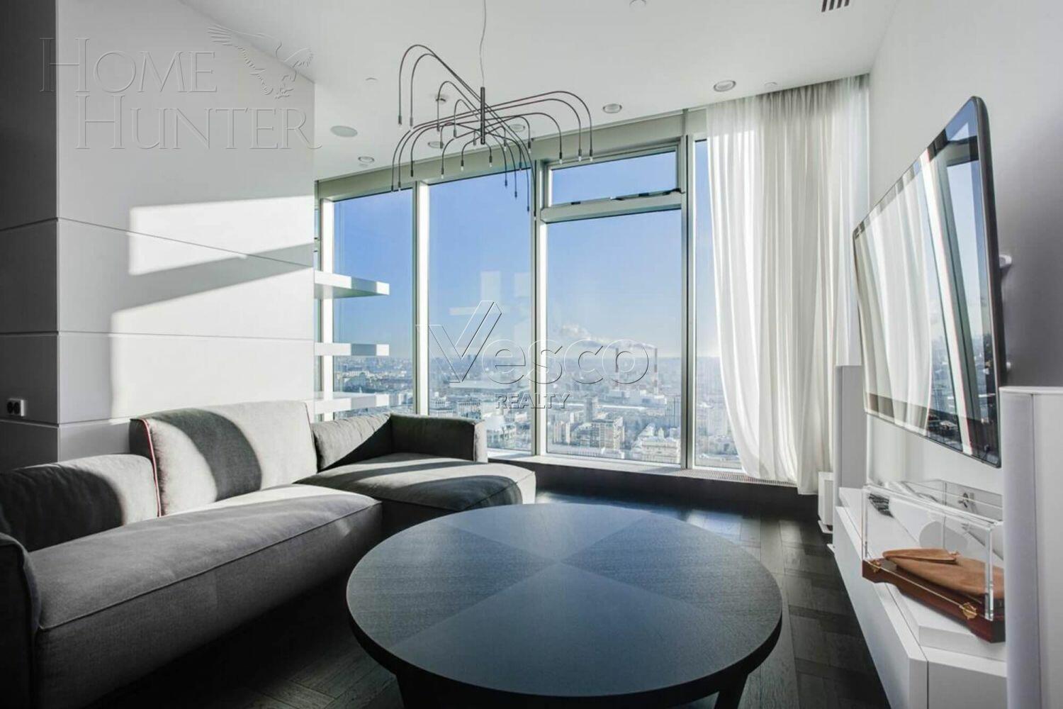 4-КОМН. АПАРТАМЕНТЫ С ОТДЕЛКОЙ 175.2 М² НА 40 ЭТАЖЕ