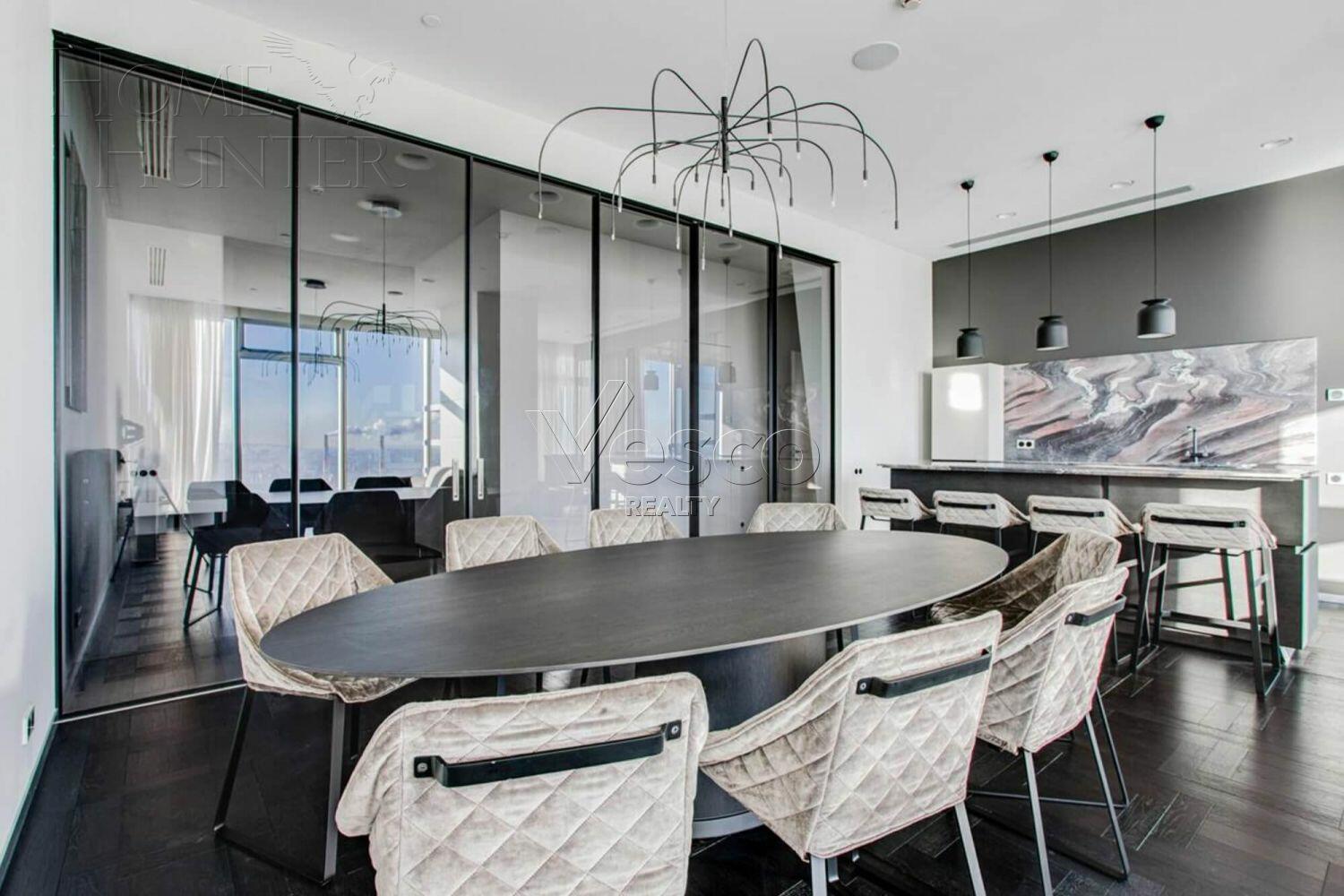 4-КОМН. АПАРТАМЕНТЫ С ОТДЕЛКОЙ 175.2 М² НА 40 ЭТАЖЕ