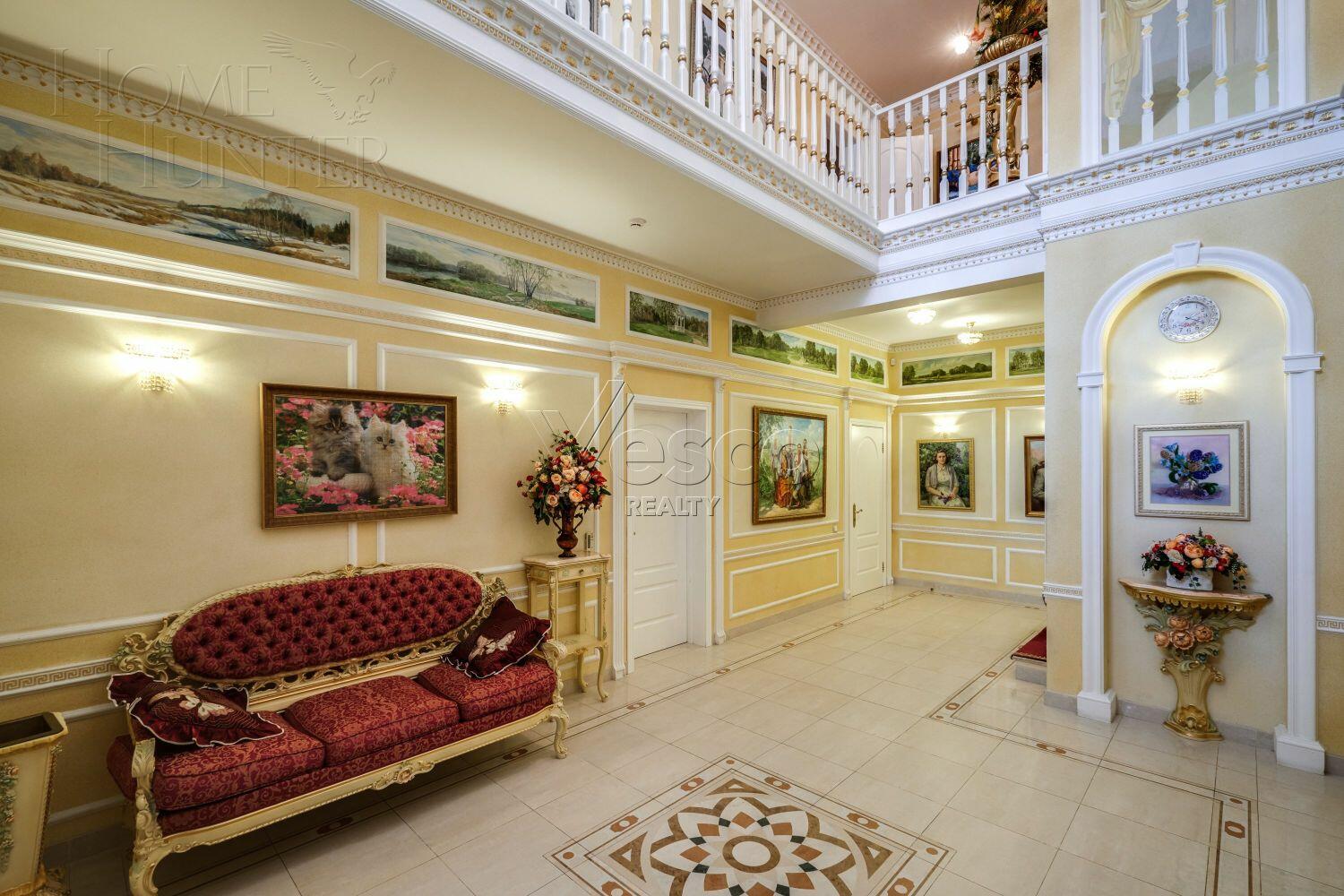 2-этажный коттедж 800 м² с отделкой