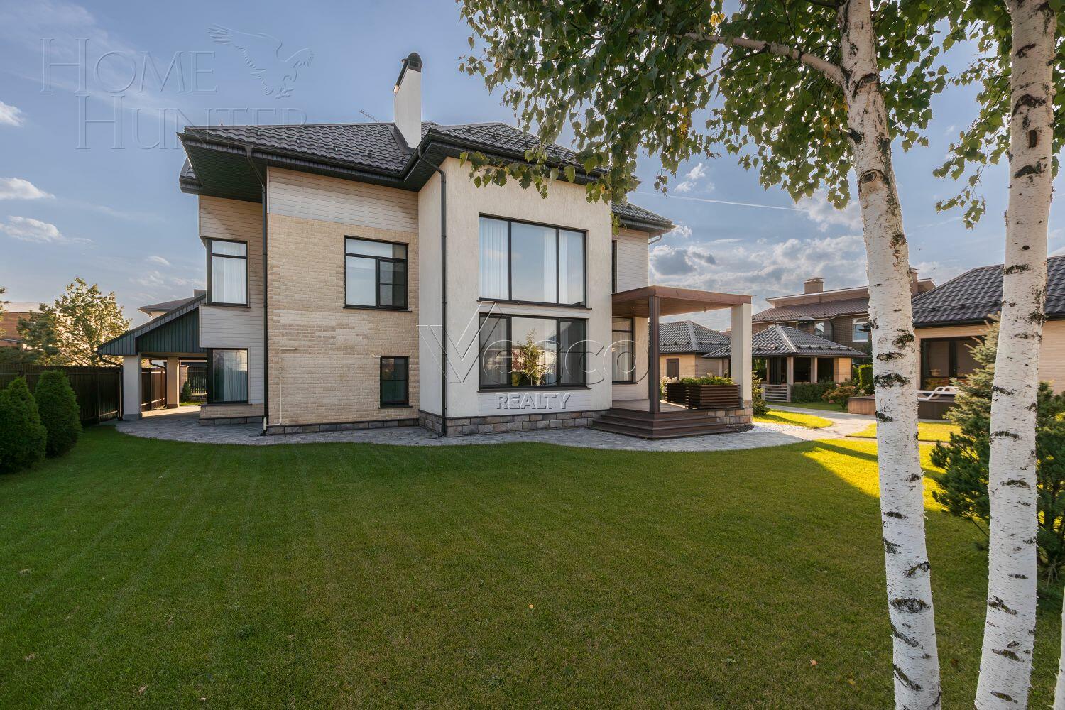 2-этажный коттедж 630 м² с отделкой