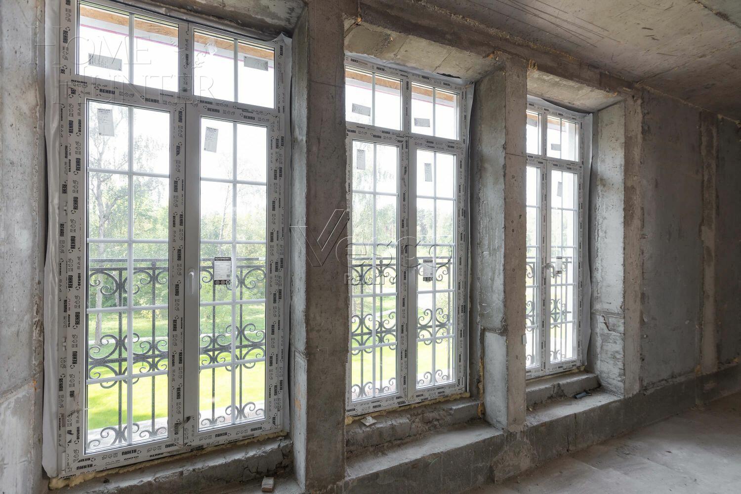 3-этажный коттедж 320 м² без отделки