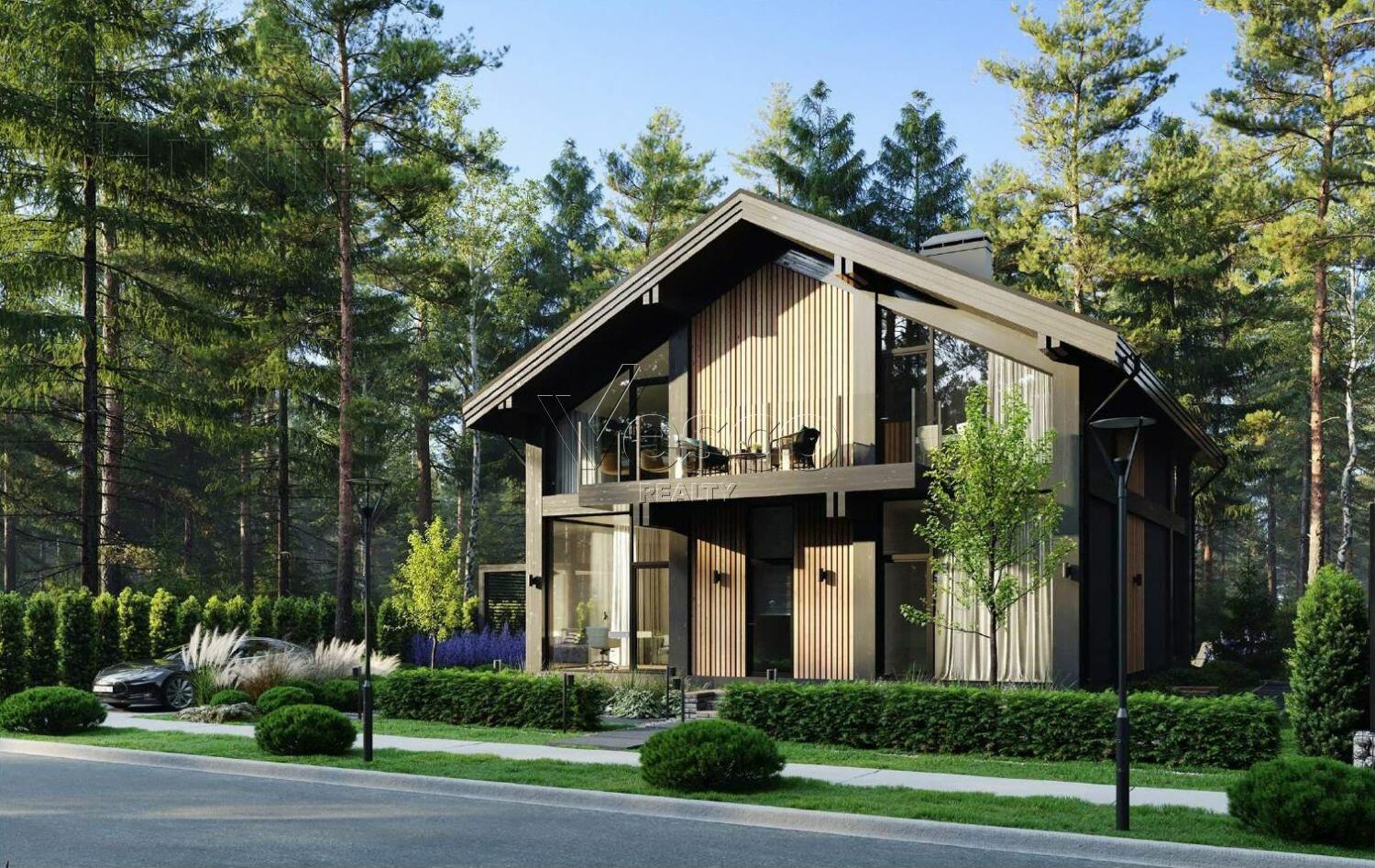 2-этажный коттедж 300 м² без отделки