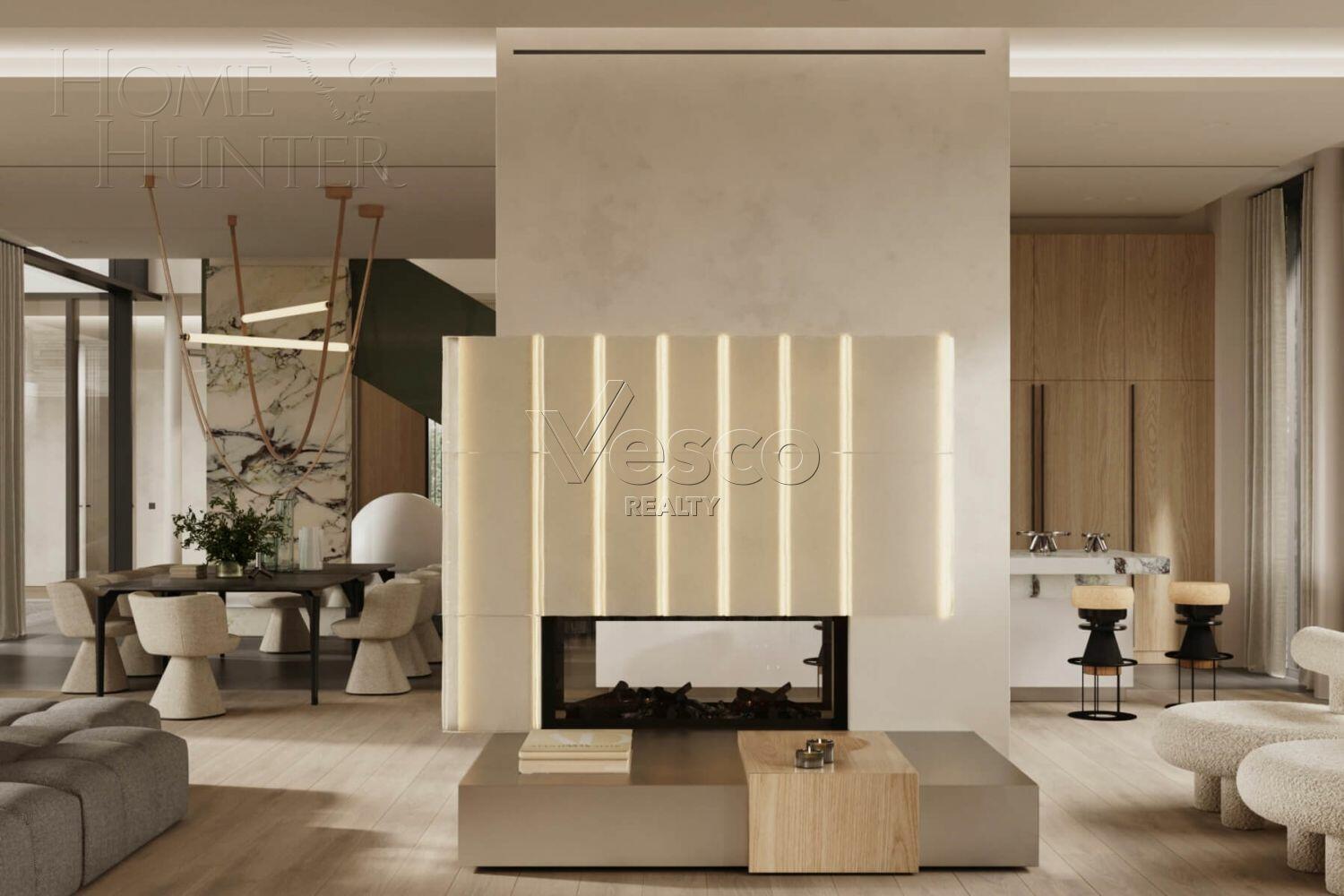 2-этажный коттедж 1 050 м² без отделки