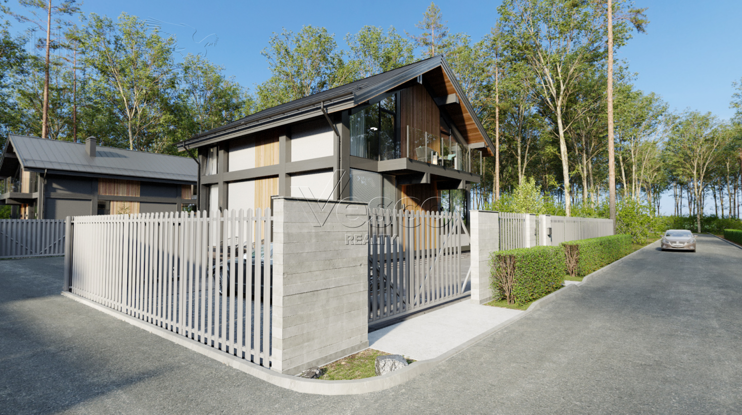 2-этажный коттедж 205 м² с отделкой