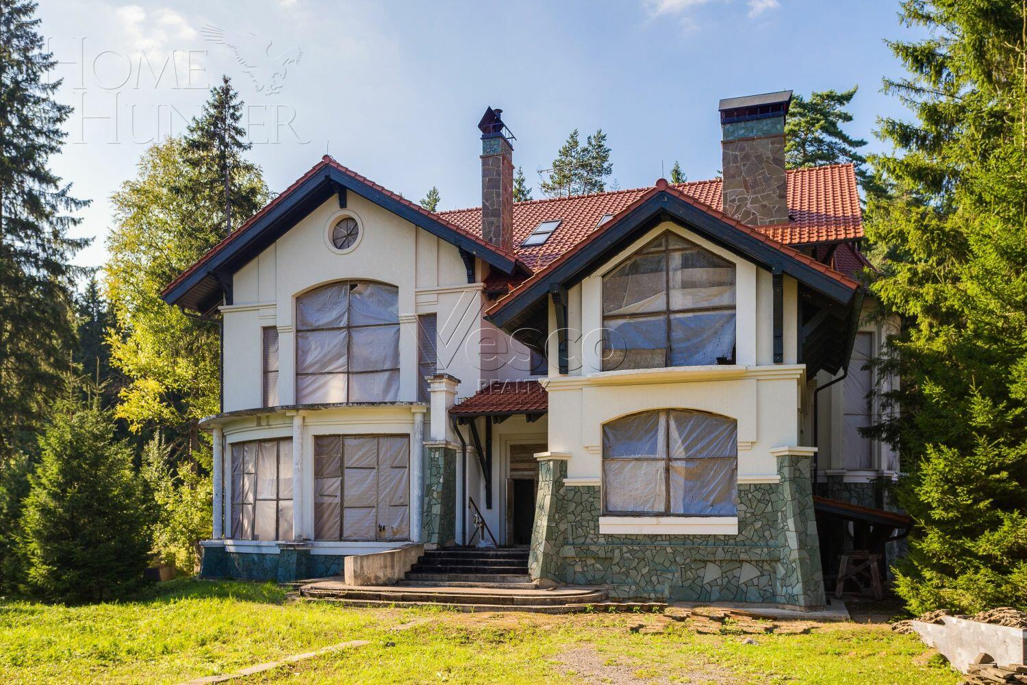 2-этажный коттедж 1 200 м² без отделки