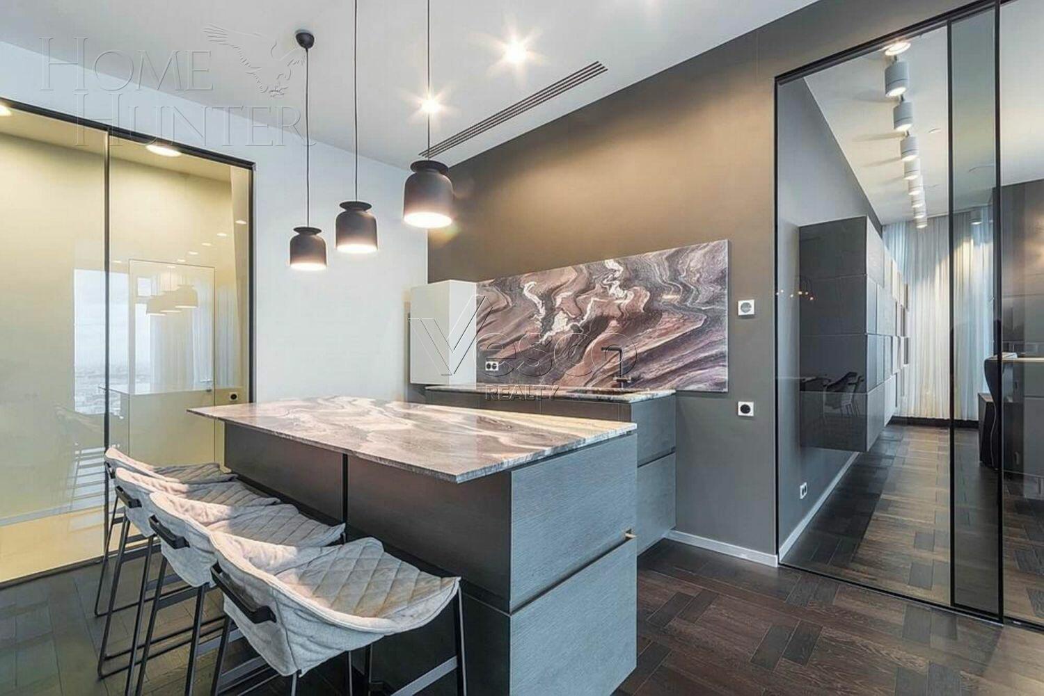 4-КОМН. АПАРТАМЕНТЫ С ОТДЕЛКОЙ 175.2 М² НА 40 ЭТАЖЕ