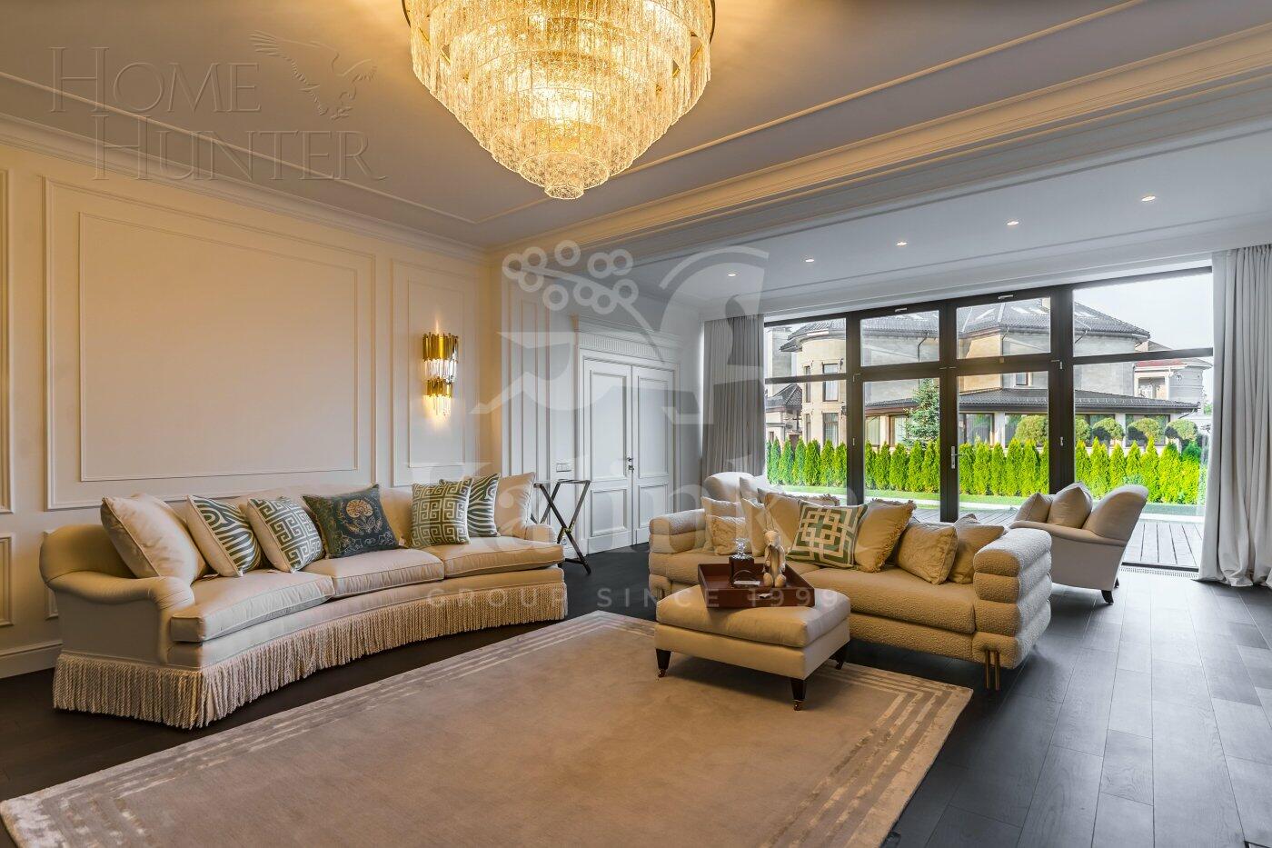 2-этажный коттедж 961 м² с отделкой