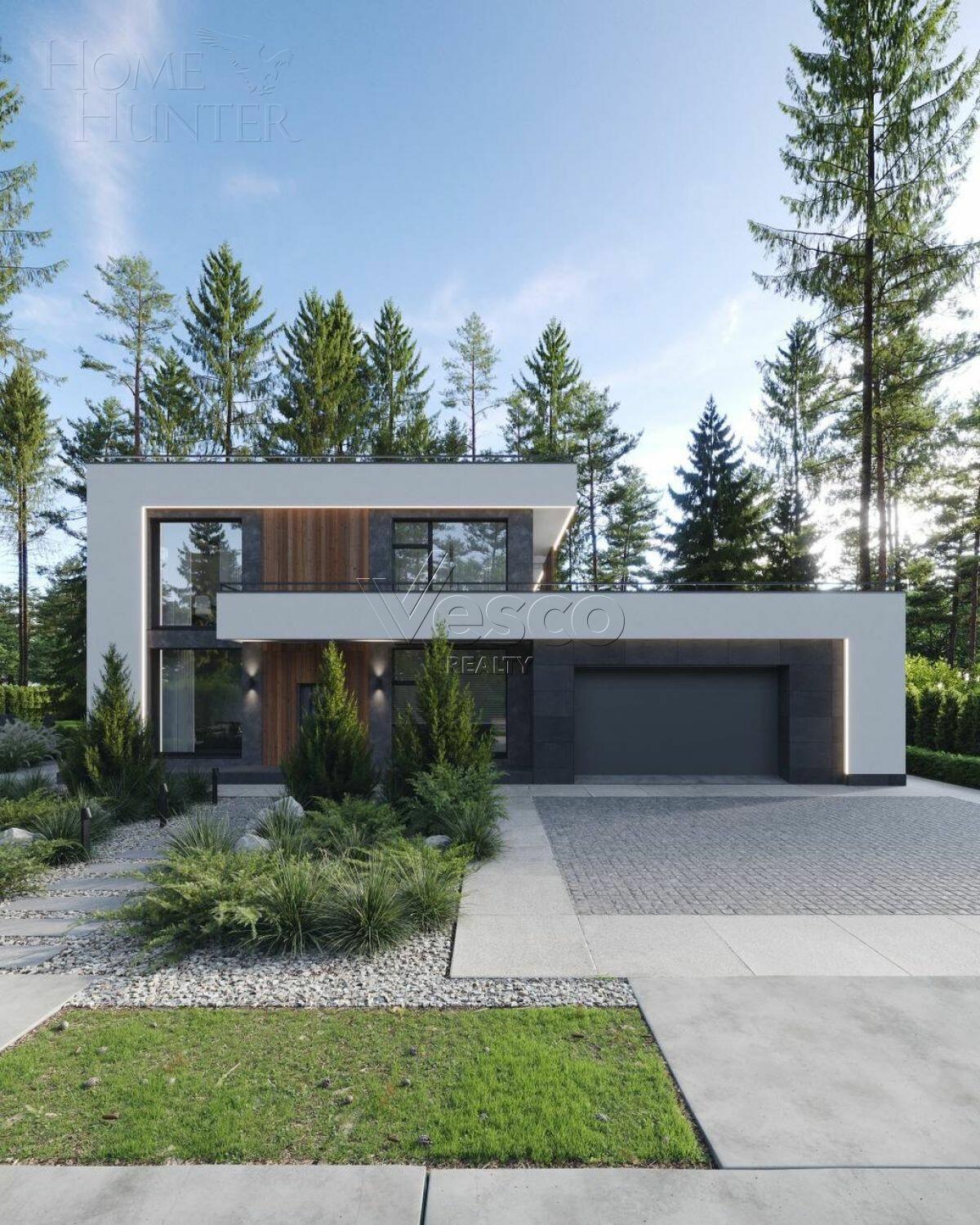 2-этажный коттедж 549 м² без отделки