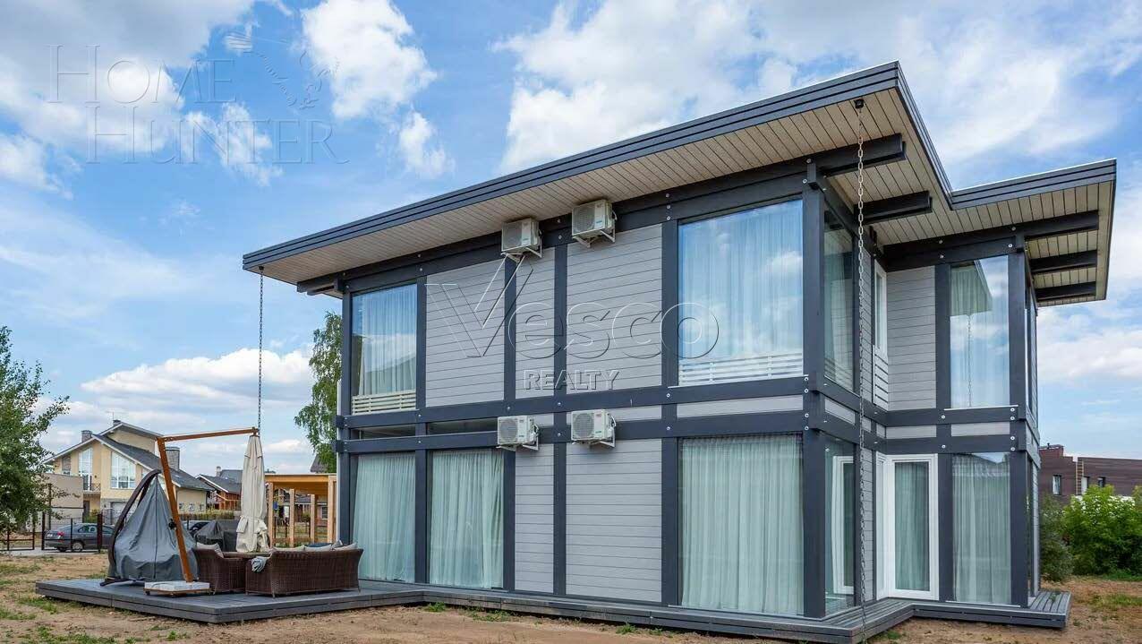 2-этажный коттедж 381 м² с отделкой