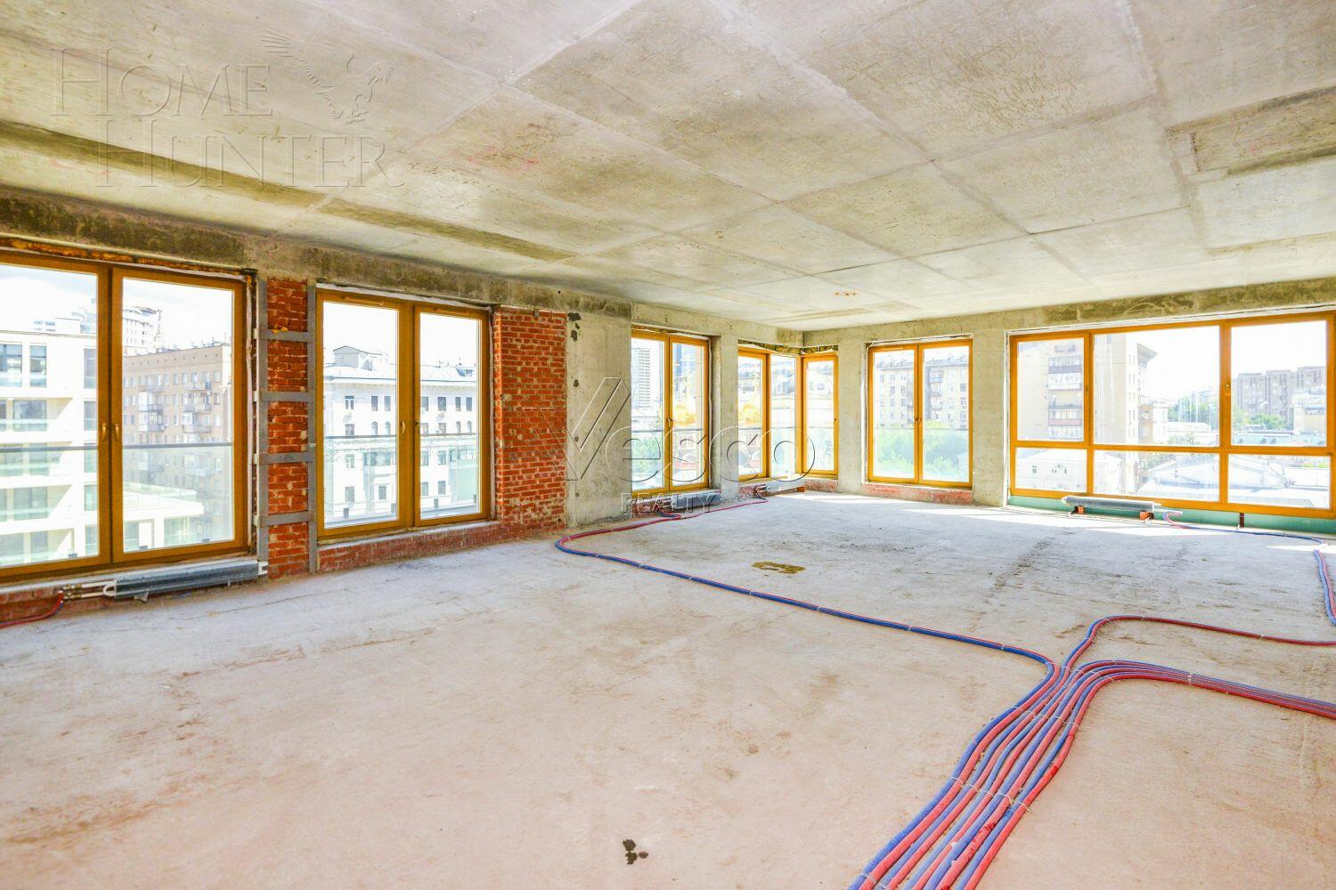 6-КОМН. АПАРТАМЕНТЫ БЕЗ ОТДЕЛКИ 295 М² НА 6 ЭТАЖЕ