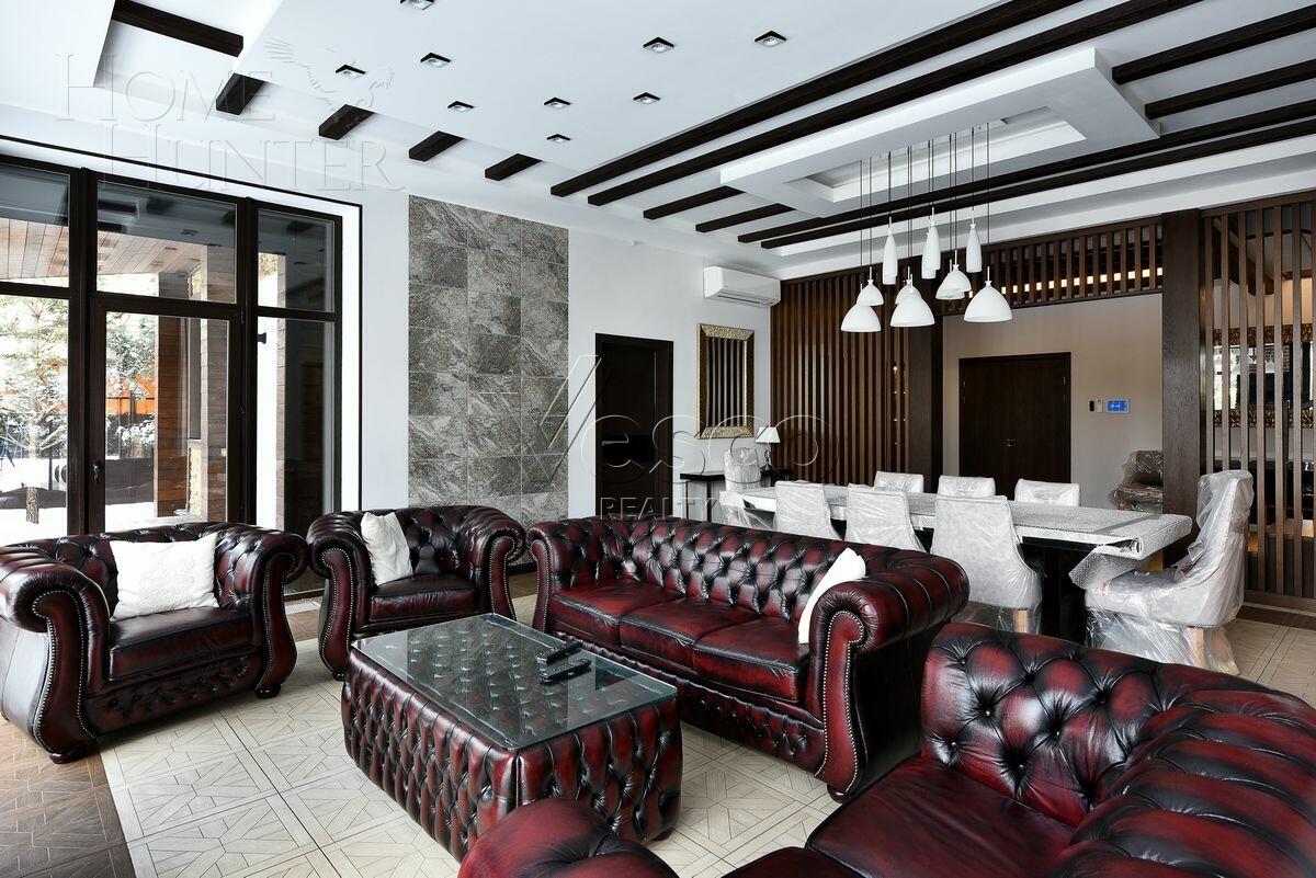 2-этажный коттедж 450 м² с отделкой