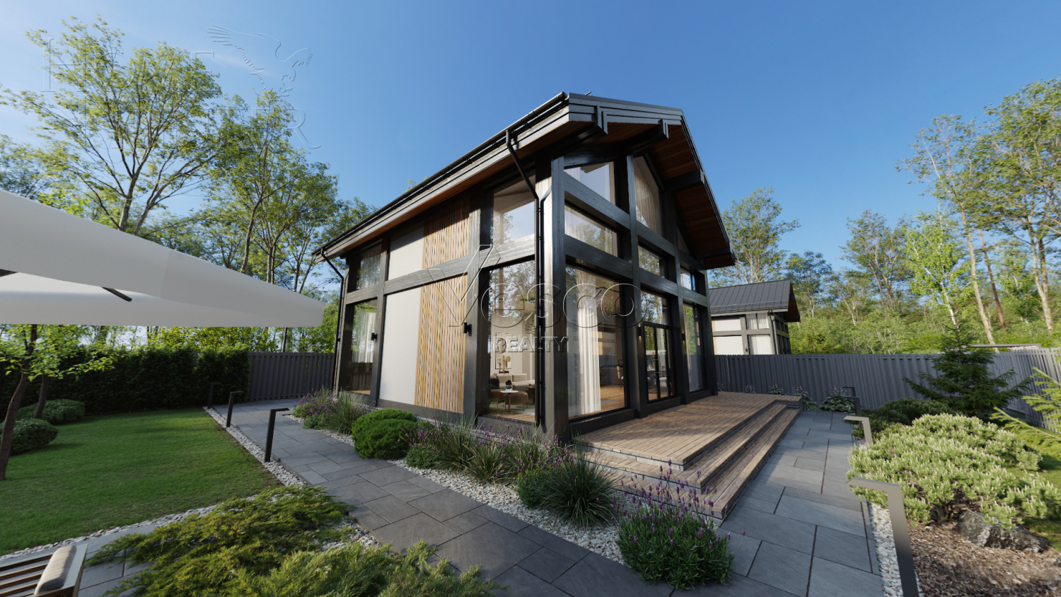 2-этажный коттедж 205 м² с отделкой