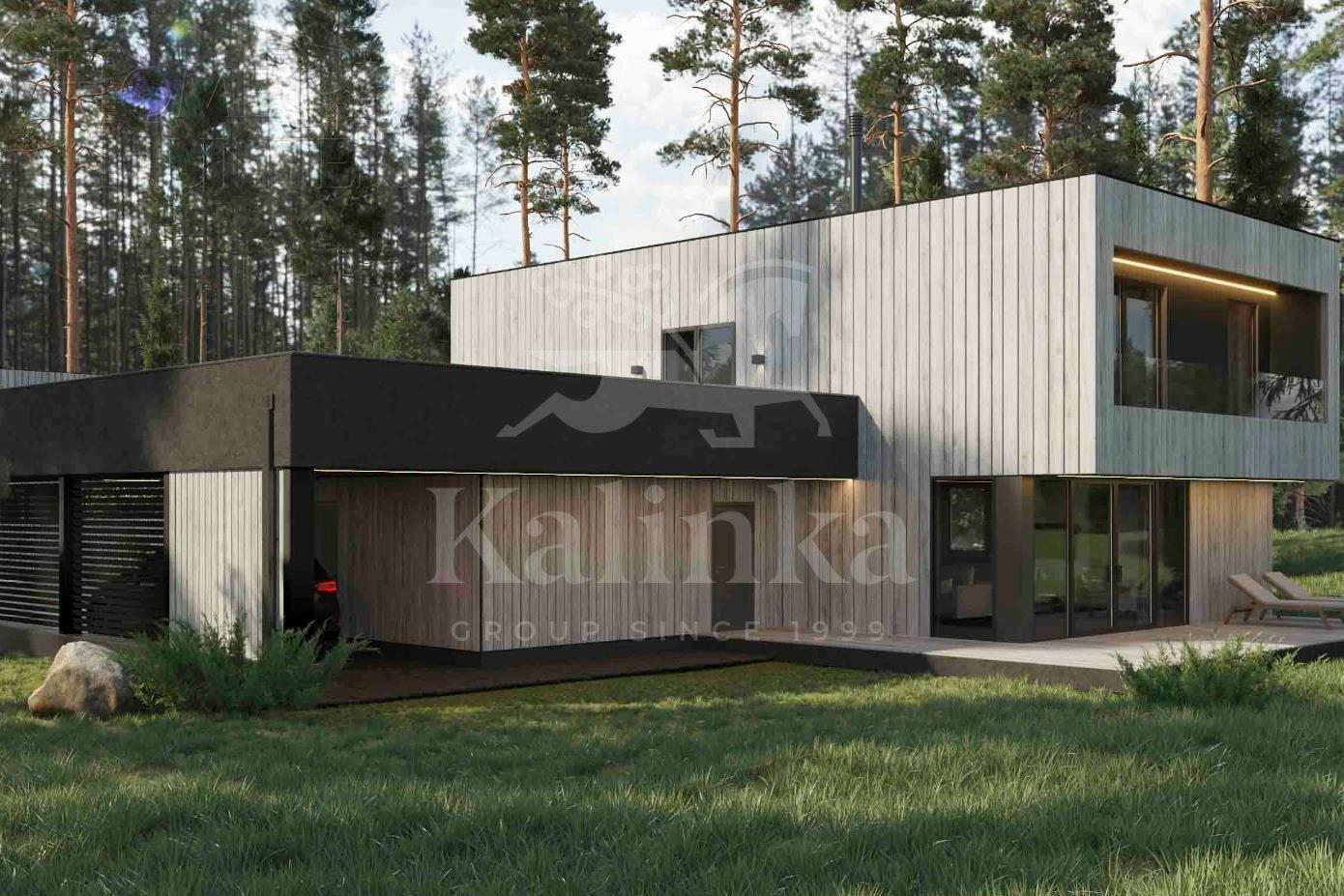 2-этажный коттедж 427 м² без отделки