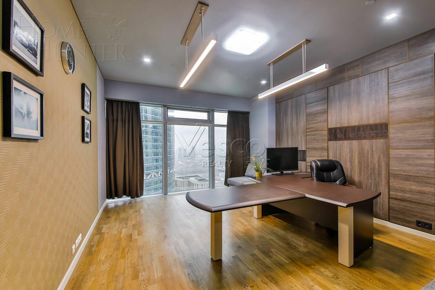 3-КОМН. АПАРТАМЕНТЫ С ОТДЕЛКОЙ 185 М² НА 33 ЭТАЖЕ