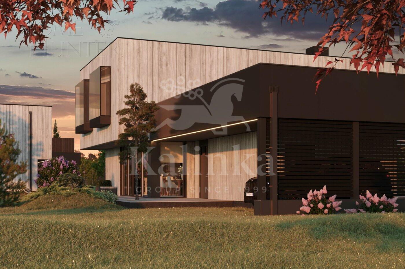 2-этажный коттедж 427 м² без отделки