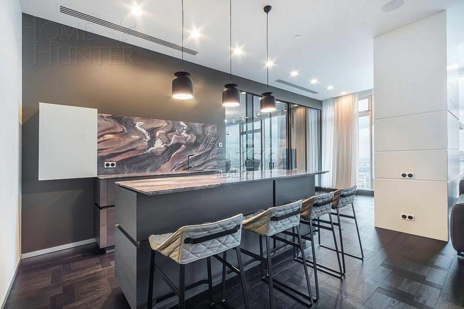 4-КОМН. АПАРТАМЕНТЫ С ОТДЕЛКОЙ 175.2 М² НА 40 ЭТАЖЕ