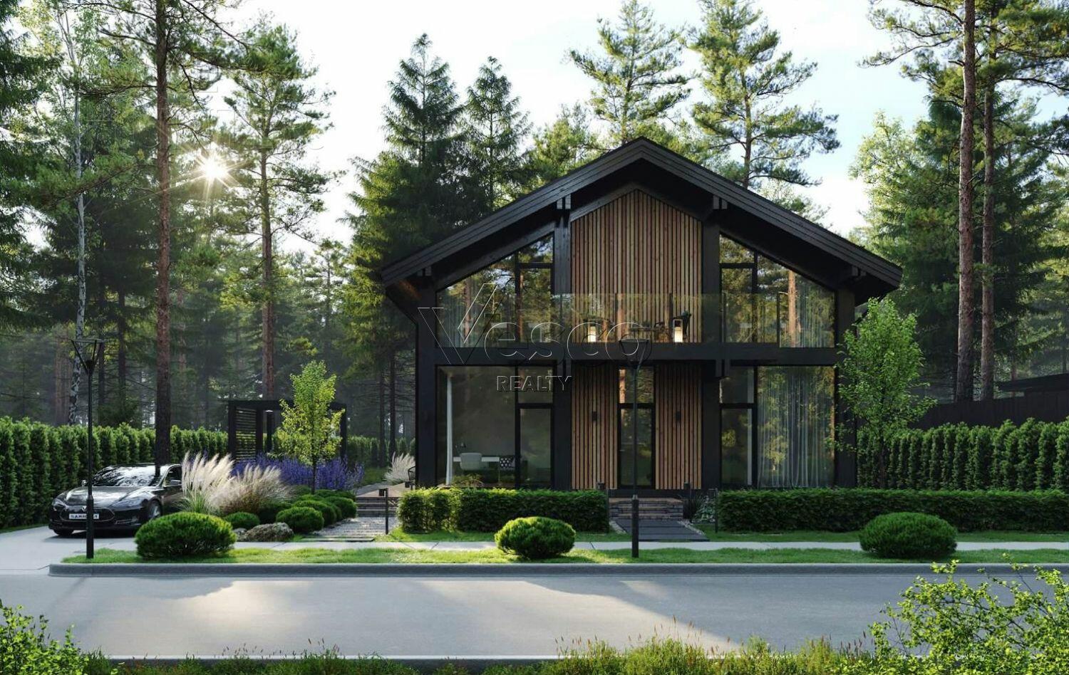 2-этажный коттедж 300 м² без отделки