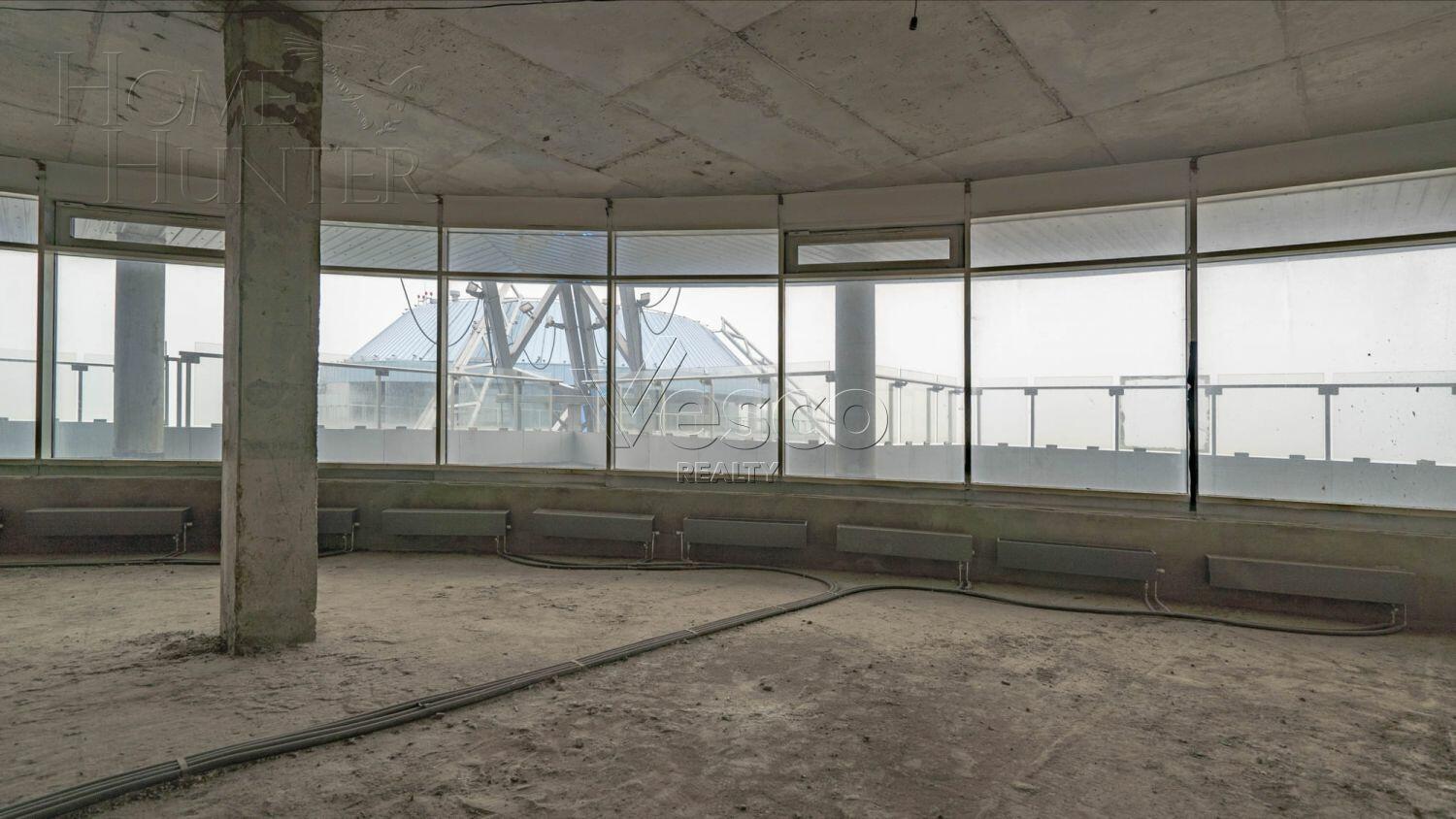 3-УРОВНЕВЫЙ ПЕНТХАУС БЕЗ ОТДЕЛКИ 738.87 М² НА 28 ЭТАЖЕ