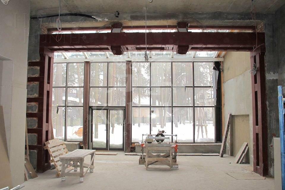 3-этажный коттедж 1 500 м² без отделки