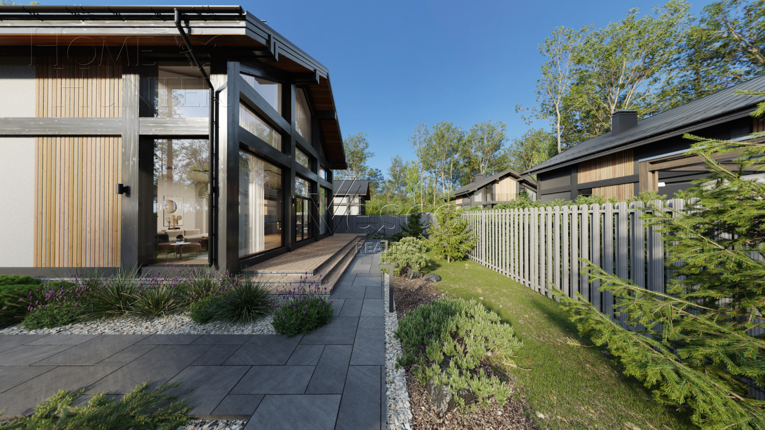 2-этажный коттедж 205 м² с отделкой