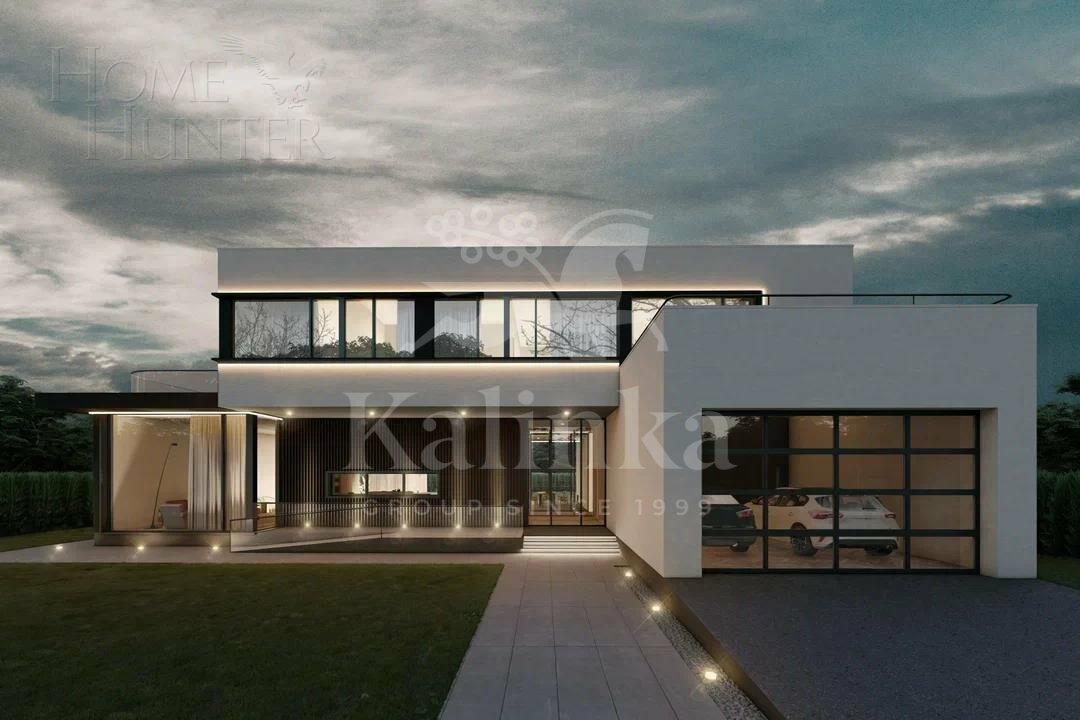 2-этажный коттедж 557 м² без отделки