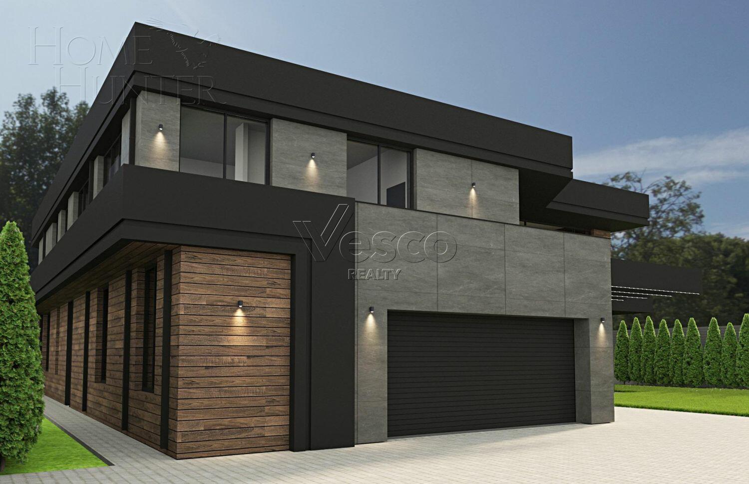 2-этажный коттедж 900 м² без отделки