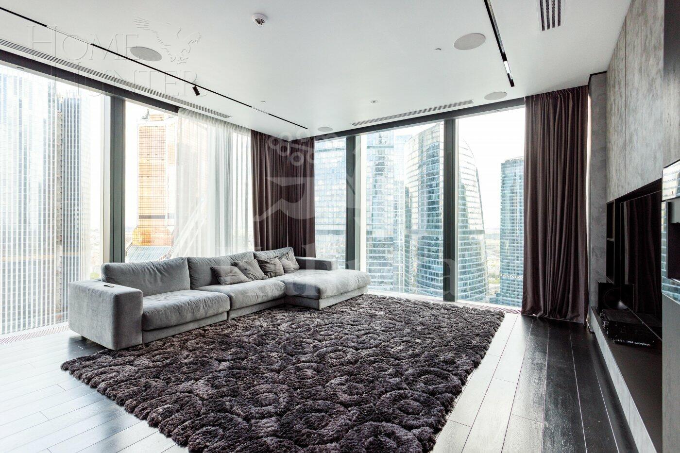 3-КОМН. АПАРТАМЕНТЫ С ОТДЕЛКОЙ 120 М² НА 47 ЭТАЖЕ