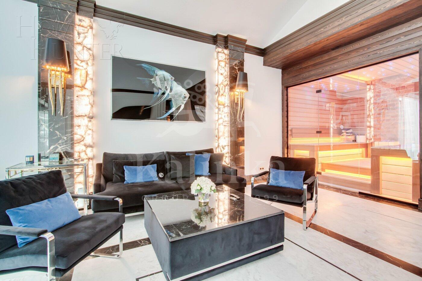 2-этажный коттедж 1 200 м² с отделкой