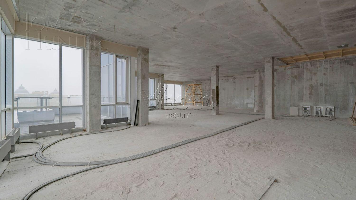 3-УРОВНЕВАЯ КВАРТИРА БЕЗ ОТДЕЛКИ 732.7 М² НА 29 ЭТАЖЕ