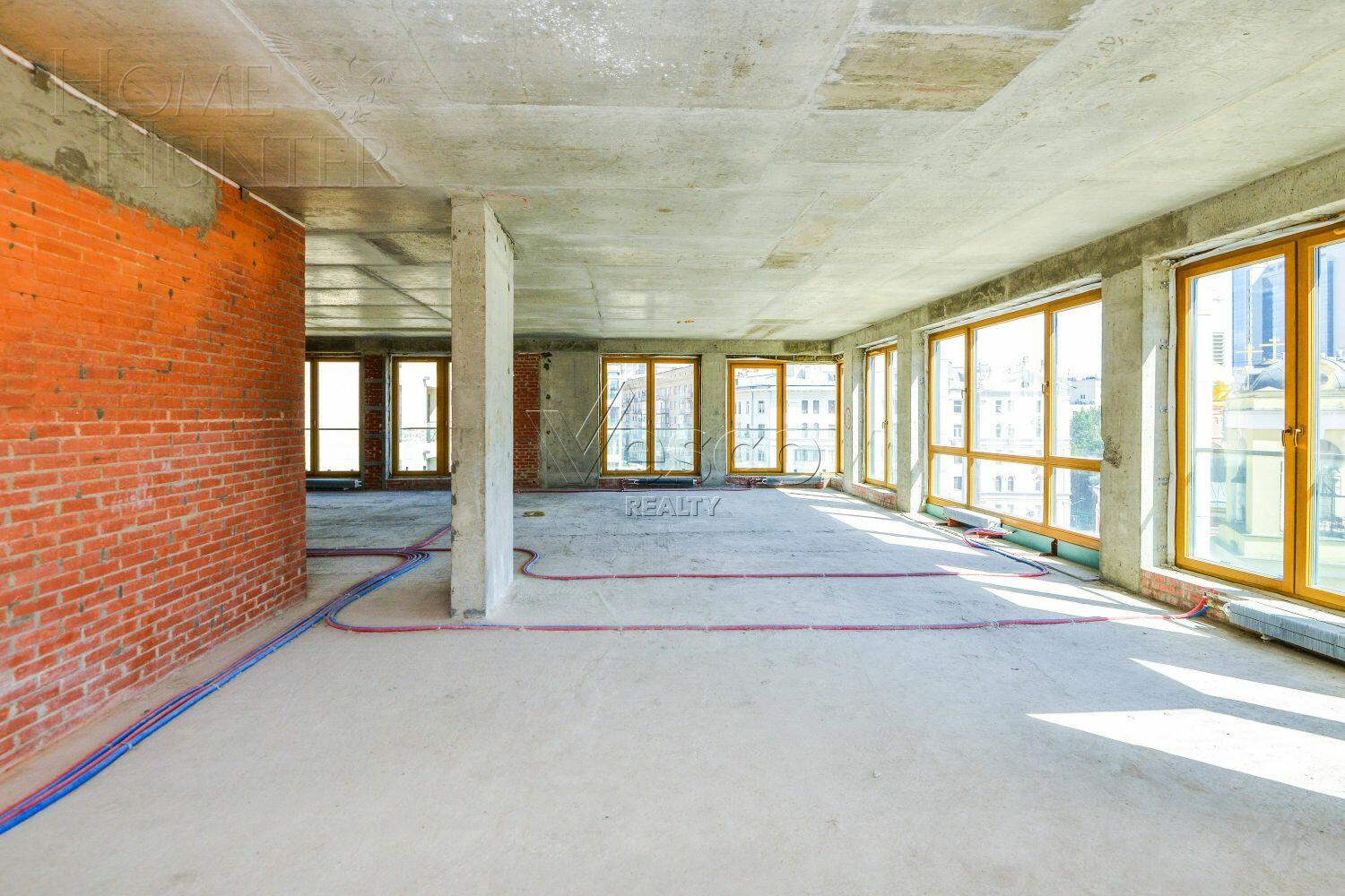 6-КОМН. АПАРТАМЕНТЫ БЕЗ ОТДЕЛКИ 295 М² НА 6 ЭТАЖЕ