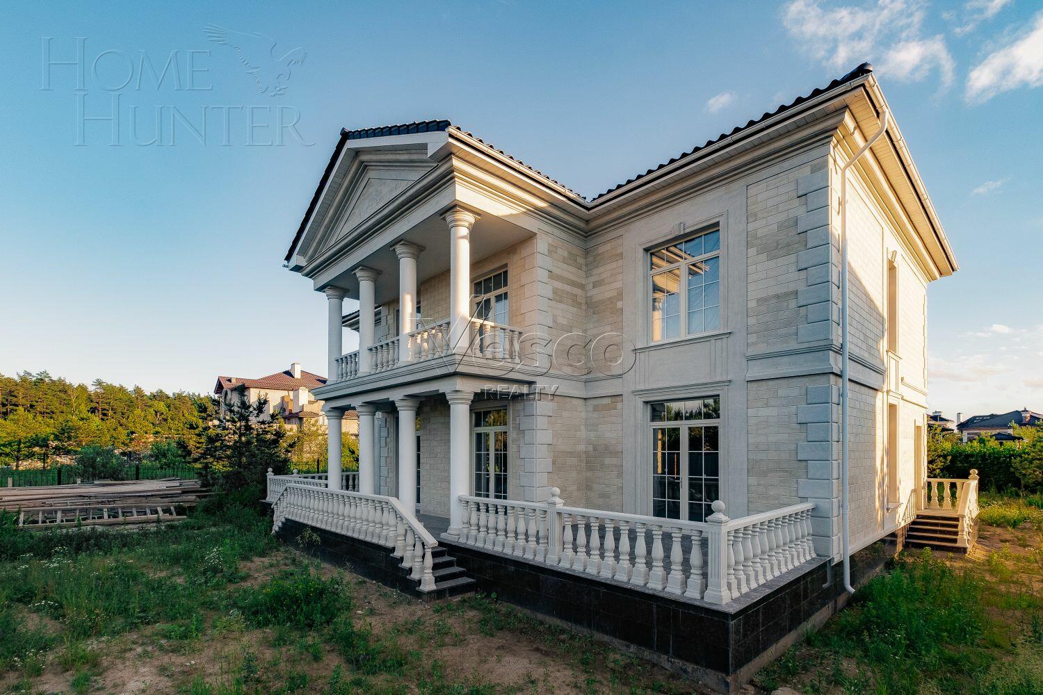 2-этажный коттедж 420 м² без отделки