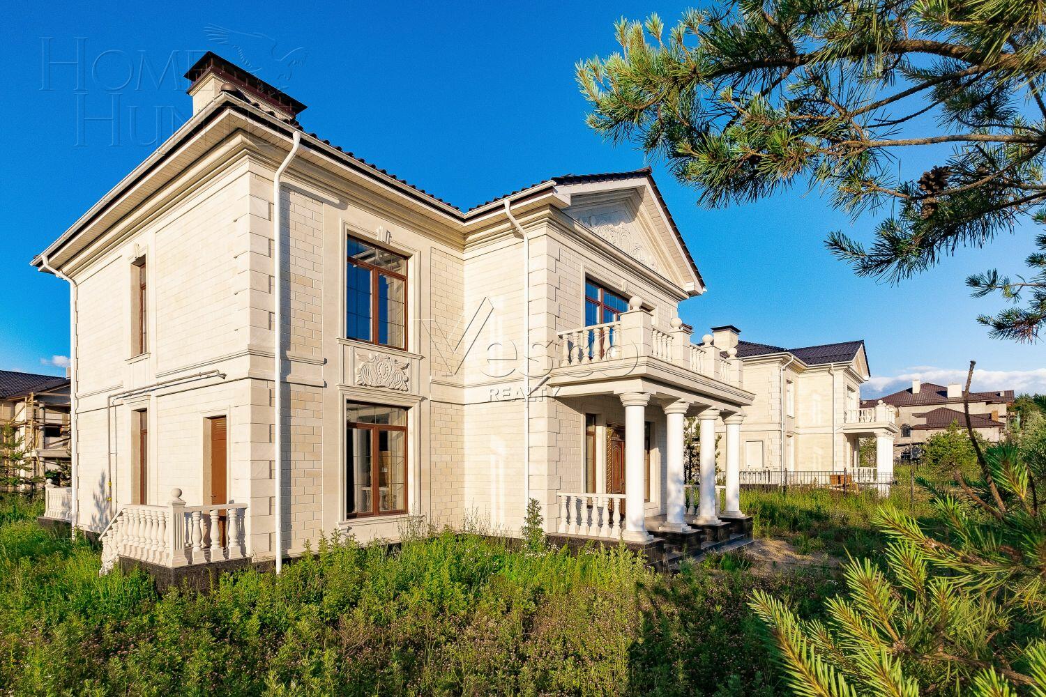 2-этажный коттедж 420 м² без отделки