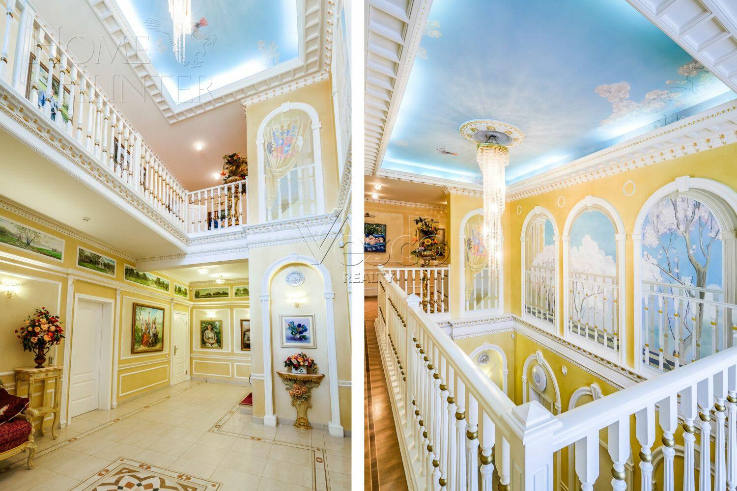 2-этажный коттедж 800 м² с отделкой