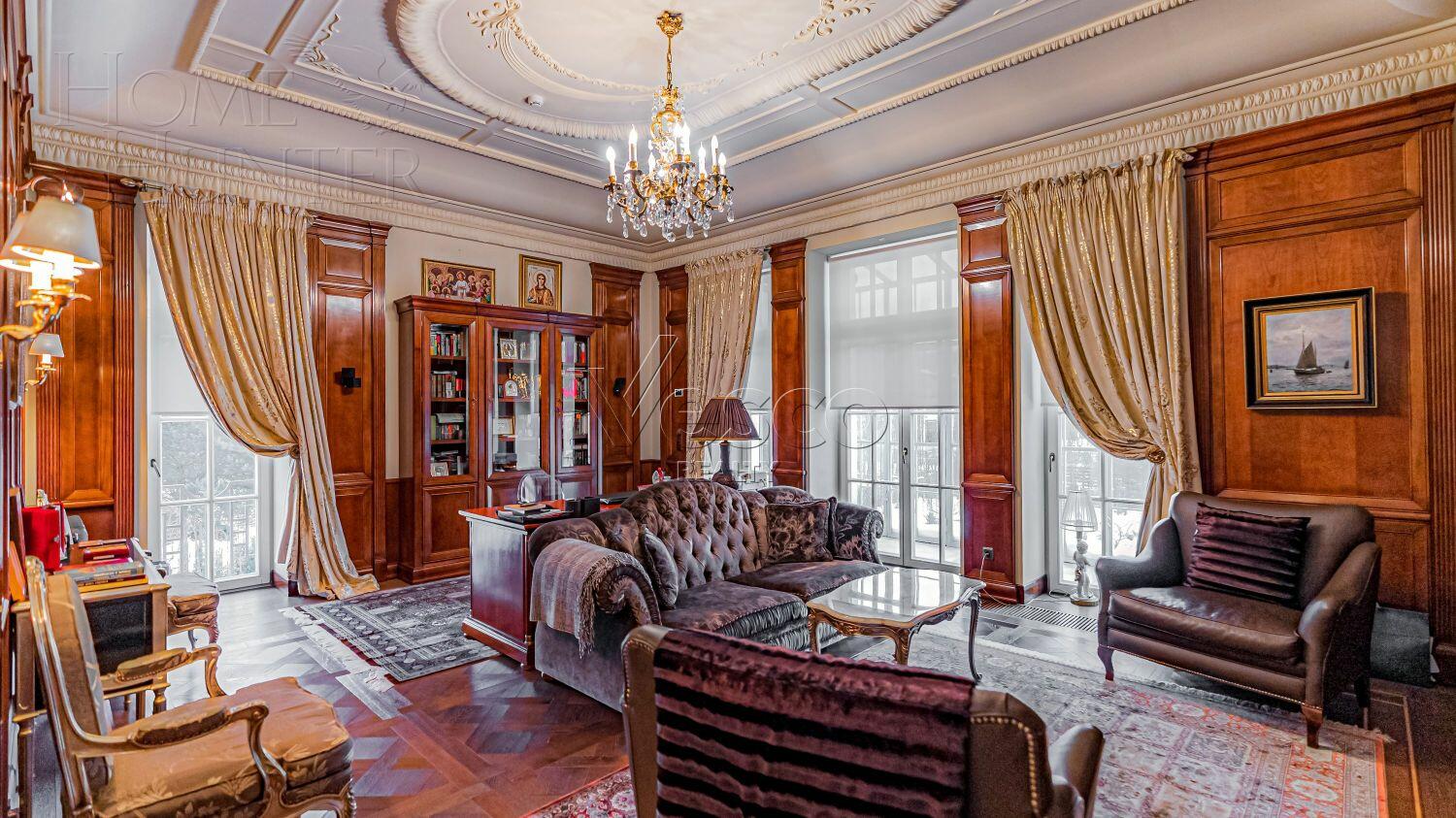 2-этажный коттедж 980 м² с отделкой