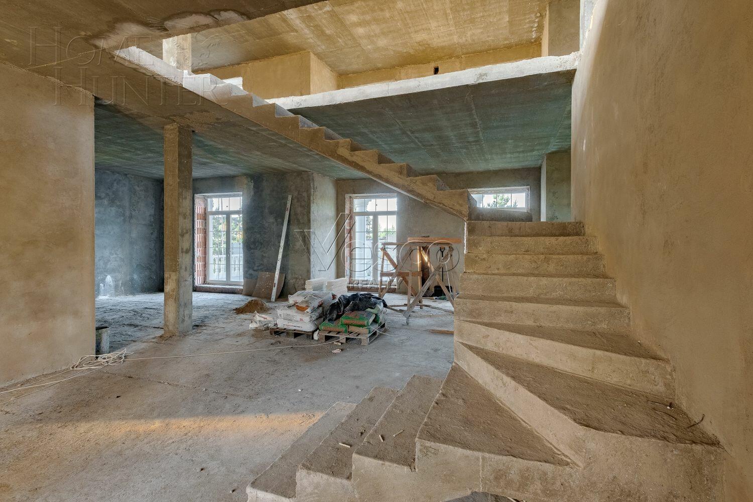 2-этажный коттедж 420 м² без отделки