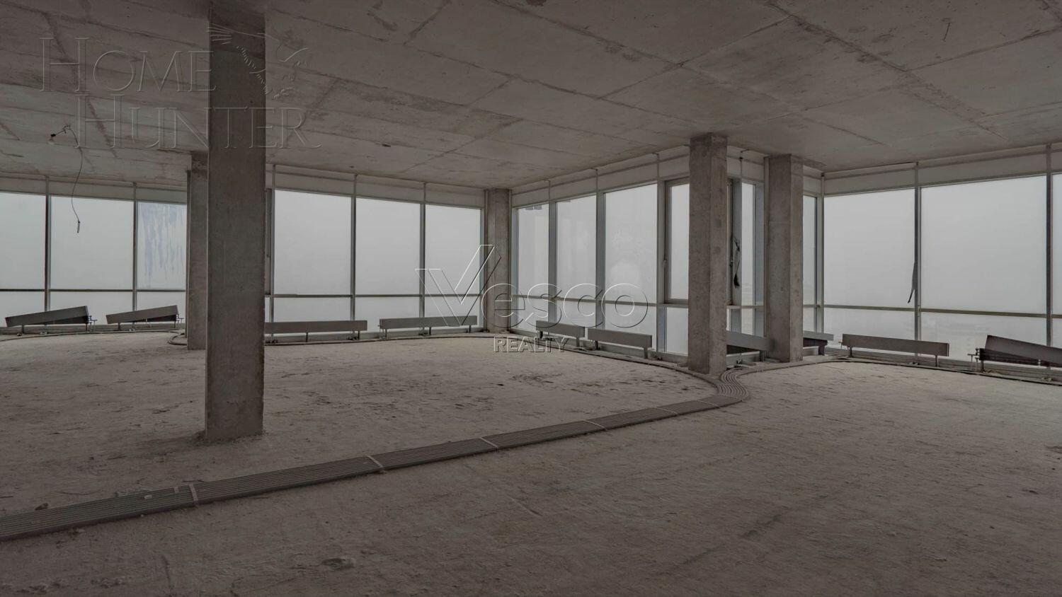 3-УРОВНЕВАЯ КВАРТИРА БЕЗ ОТДЕЛКИ 732.7 М² НА 29 ЭТАЖЕ