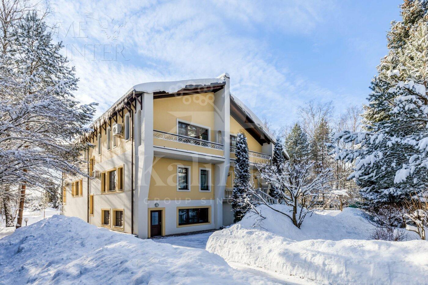 2-этажный коттедж 750 м² с отделкой