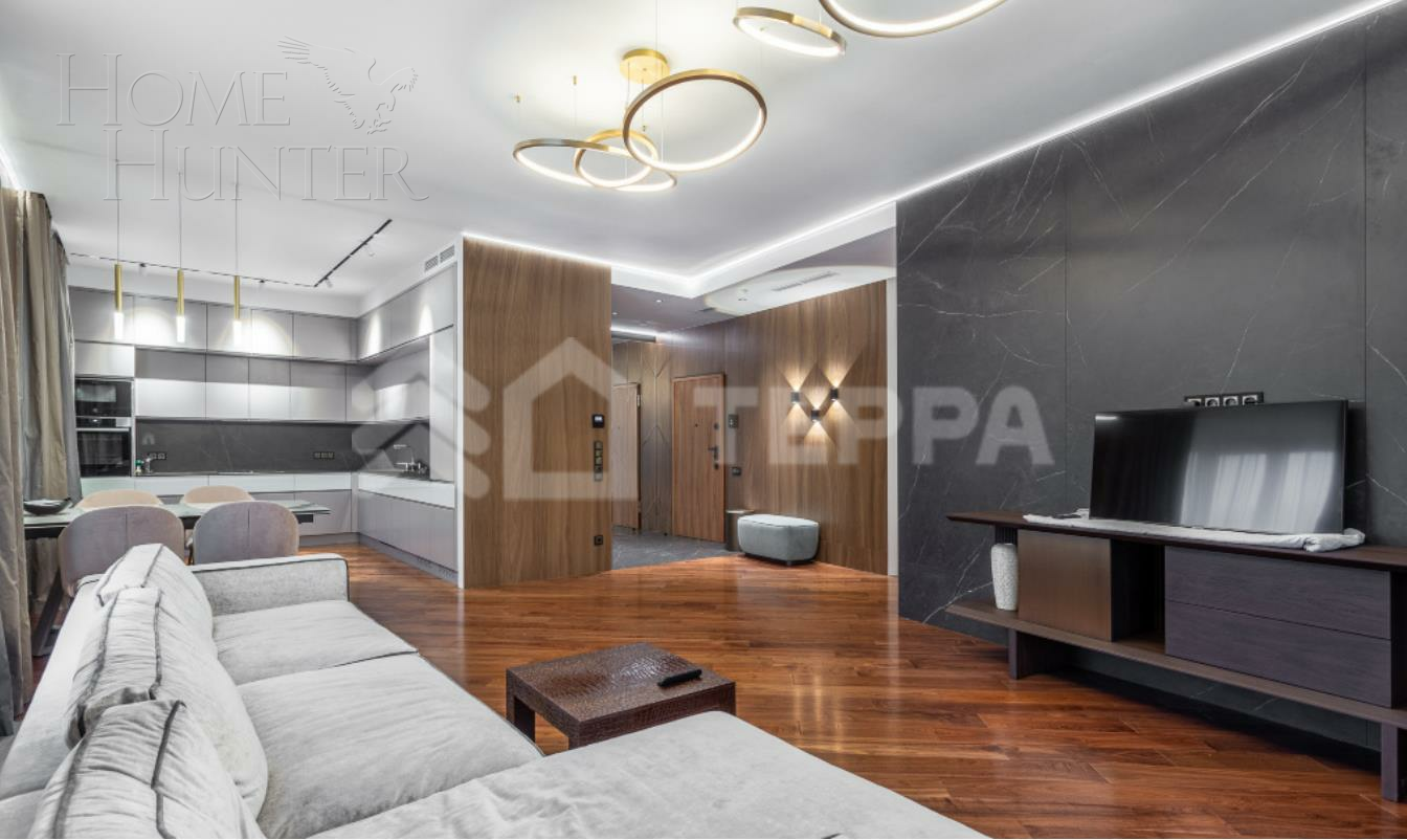 3-КОМН. АПАРТАМЕНТЫ С ОТДЕЛКОЙ 104 М² НА 3 ЭТАЖЕ