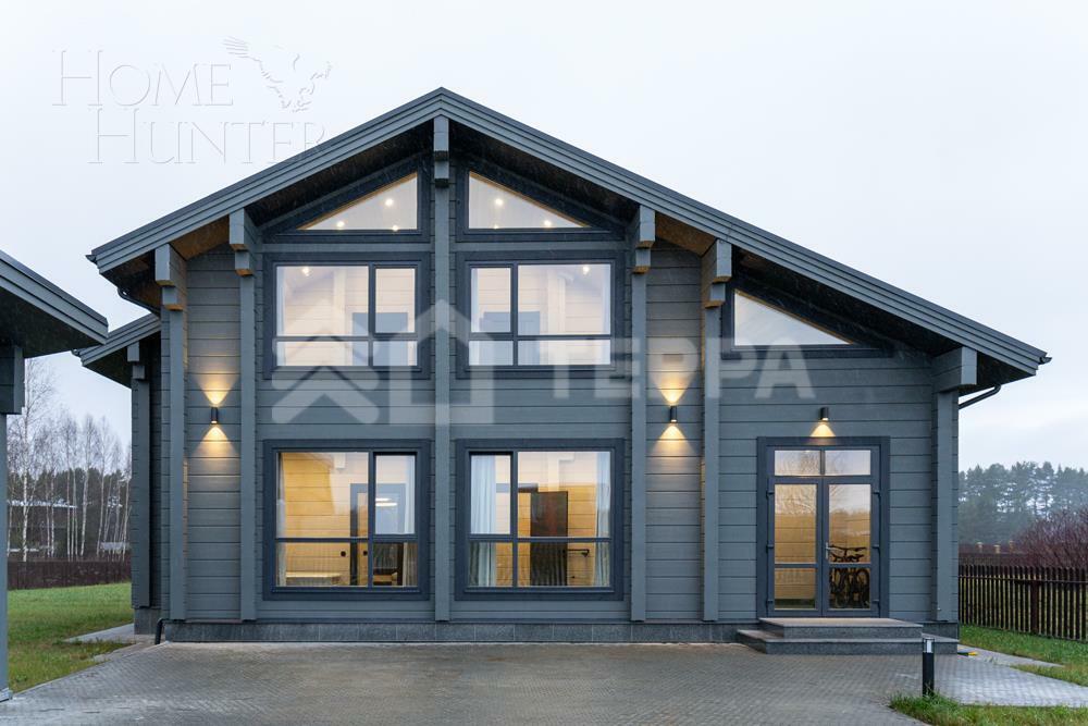 2-этажный коттедж 236 м² с отделкой