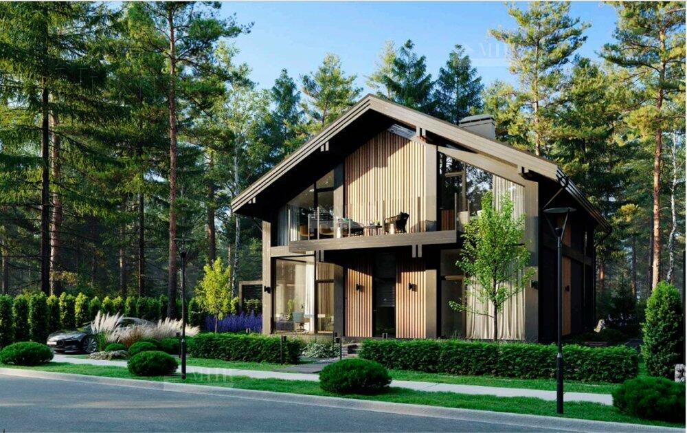 2-этажный коттедж 300 м² без отделки