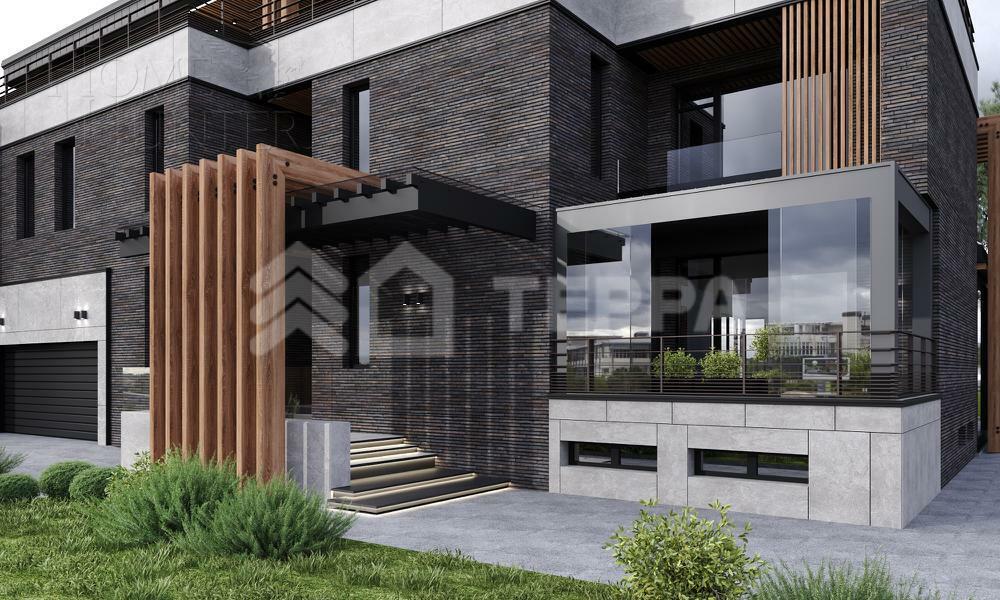 2-этажный коттедж 1 700 м² без отделки