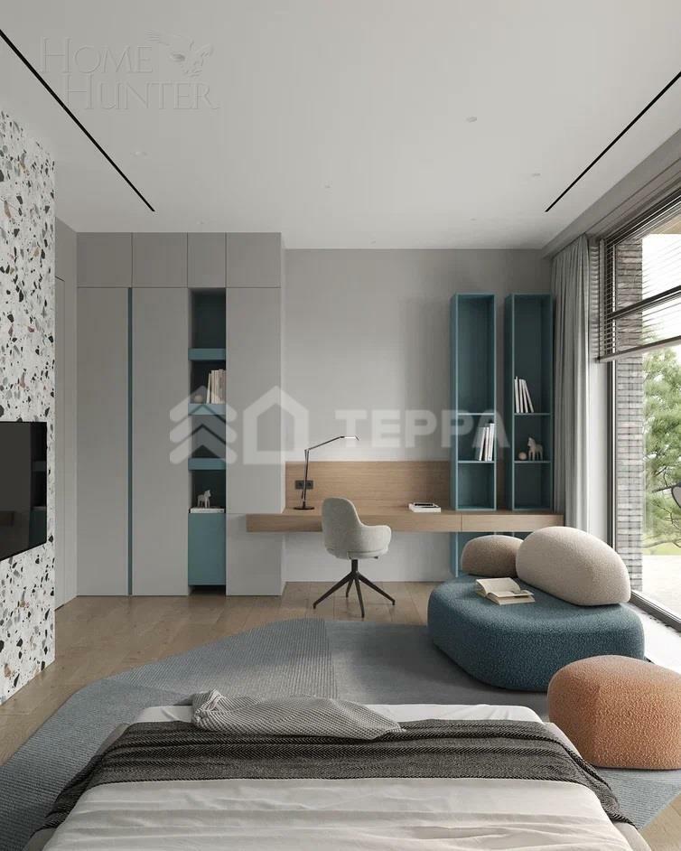 2-этажный коттедж 1 170 м² без отделки