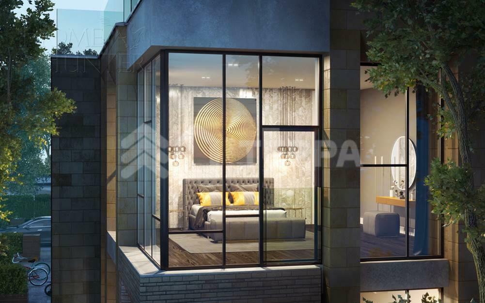 3-этажный таунхаус 278 м² без отделки