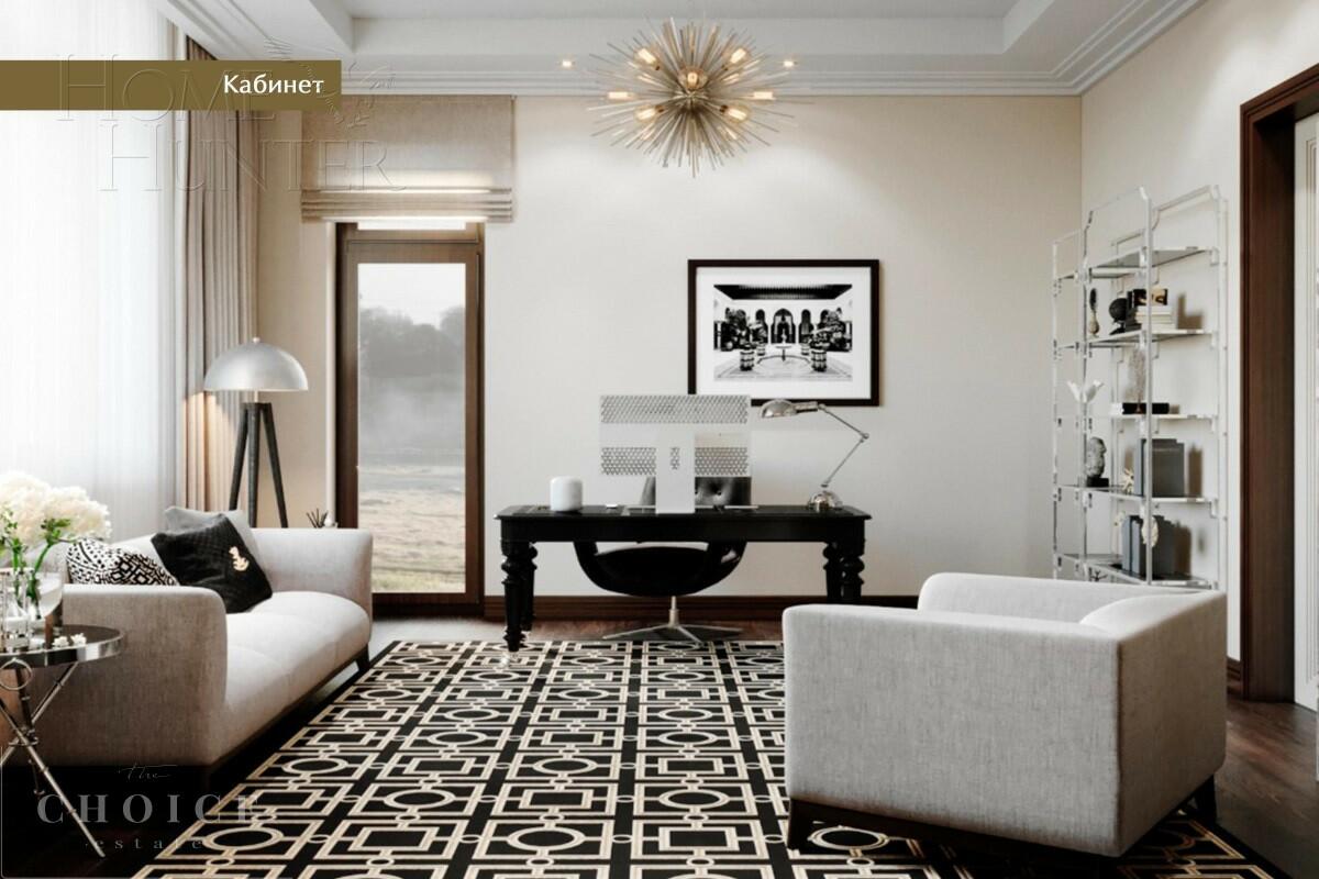 2-этажный коттедж 1 203.87 м² с отделкой